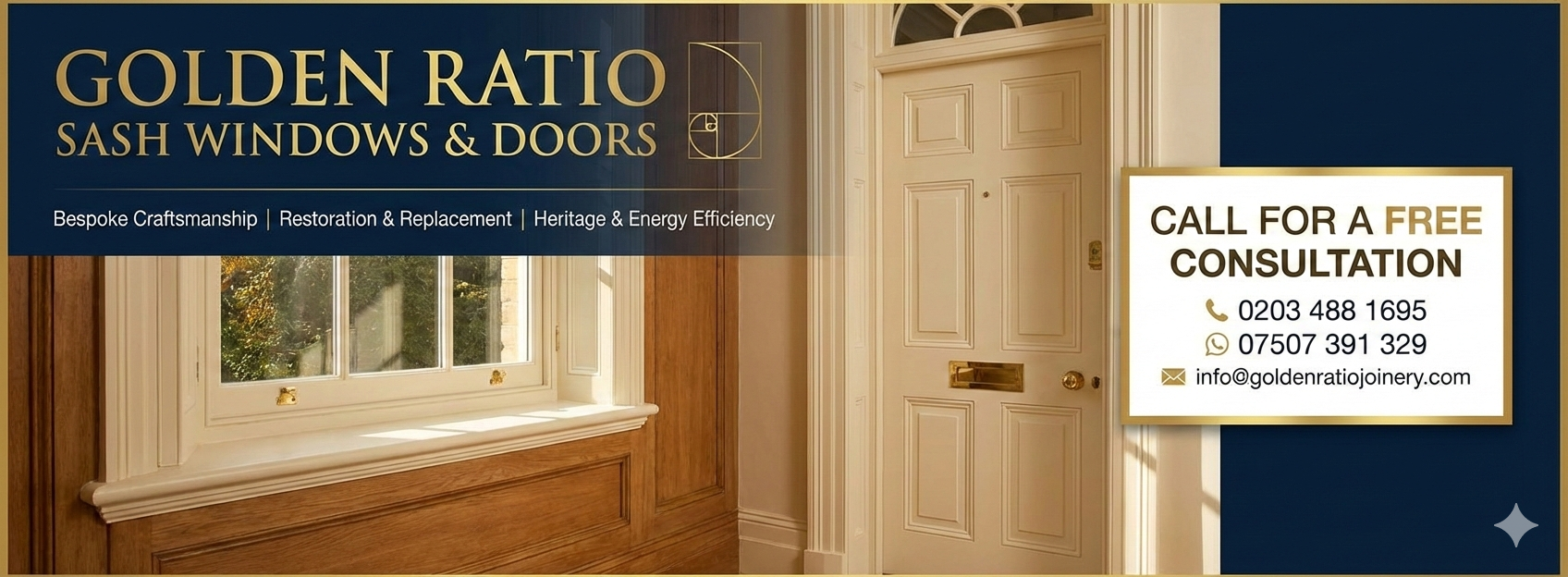 contact golden ratio banner